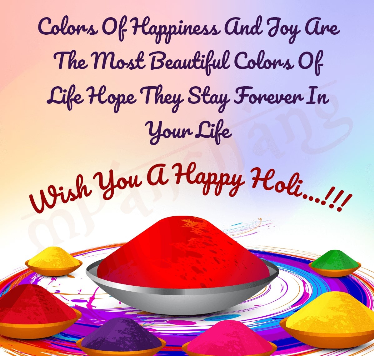holi wishes in english